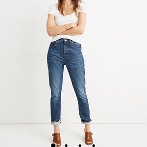 Madewell High-Rise Slim Boyjean